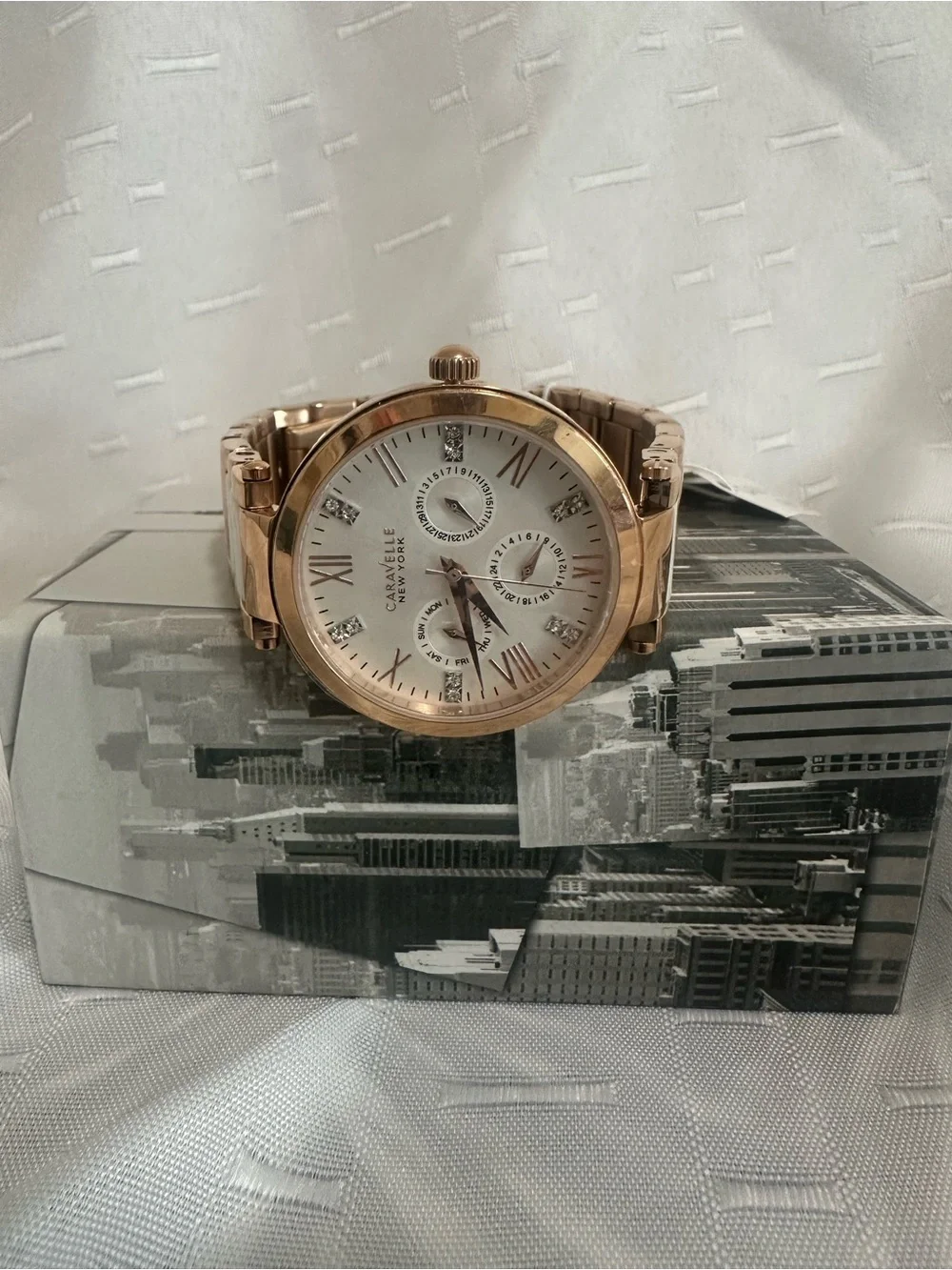 Caravelle New York (by Bulova) Women's Multifunction Watch
